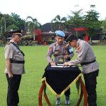 Kapolres Lamtim Pimpin Sertijab Kapolsek Bumi Agung