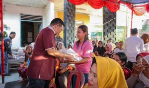 Pemkab Basel Salurkan Bantuan Beras Sebanyak 58.590 Ton Kepada Keluarga Penerima Manfaat