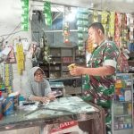 Babinsa Koramil 2305/Cinangka, Puan Ter Pendataan Bahan Sembako