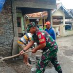 Babinsa Koramil 2302/Bojonegara, Giat Karbak Pembangunan Rumah Masyarakat