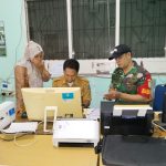 Babinsa Koramil 2304/Anyar, Puan Ter Pendataan Jumlah Luas Wilayah