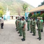 Babinsa Koramil 2307/Ciwandan, Bintahwil Memberikan Materi PBB Dasar