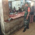 Babinsa Koramil 2301/Cilegon, Komsos Harga Daging