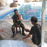 Babinsa Koramil 2302/Bojonegara, Komsos Tentang Keamanan Wilayah