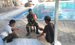 Babinsa Koramil 2302/Bojonegara, Komsos Tentang Keamanan Wilayah