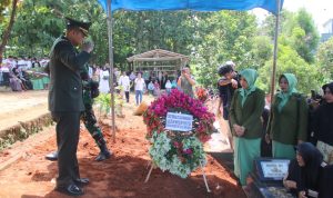 Dandim 0429/Lamtim Berbela Sungkawa Meninggalnya WS. Danramil Metro Kibang