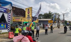 Polres Metro Pantau Lalu Lintas Arus Balik Lebaran