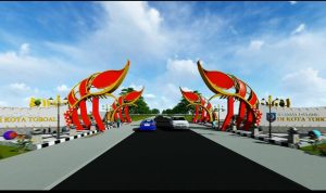 Gerbang Kota Toboali Akan Segera Hadir
