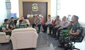 Ciptakan Iklim Sejuk di Eradigital, Danrindam IX/Udayana silahturahmi ke SPN Singaraja Polda Bali