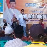 Hujan Deras Tokoh Masyarakat Tiworo Antusias Hadiri Dialog dan Buka Bersama La Ode Darwin