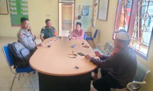 Babinsa Koramil 2302/Bojonegara, Komsos Membahas Tentang Rawan Bencana