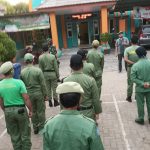 Babinsa Koramil 2307/Ciwandan, Bintahwil Memberikan Materi PBB Dasar