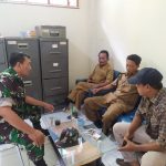Babinsa Koramil 2301/Cilegon, Komsos Pembagian Bantuan Langsung Tunai