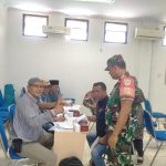 Babinsa Koramil 2307/Ciwandan, Puan Ter Pendataan Jumlah Masyarakat Miskin