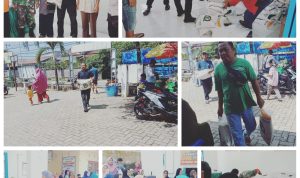 Sinergitas TNI-Polri Monitoring Penyaluran Bantuan Pangan untuk Masyarakat