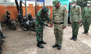 Babinsa Koramil 2301/Cilegon Bintahwil Memberikan Pelatihan PBB dan Wasbang