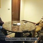 Diskusi Singkat bersama Ketua IJTI, Pj Gubernur Suganda Bahas Banyak Hal Tentang Kep. Babel