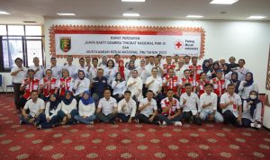 Ketua PMI Lampung Pimpin Rapat Persiapan Penyelenggaraan Jumbara PMR Tingkat Nasional dan Mukernas PMI