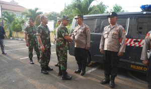 Untuk Mempererat Jalin Silatuhrahmi Danrem 064/MY Kunjungi  Polsek Cilegon