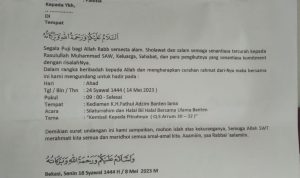 Tangkal Ideologi Khilafah di Banten M. Ishom El Saha