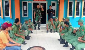 Babinsa Koramil 2303/Pulomerak Bintahwil Memberikan Pengetahuan Bela Negara