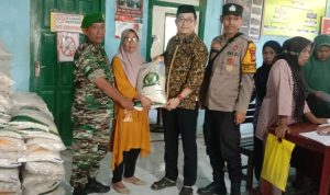 Kades Arman Salurkan Bantuan Beras ke Warga Desa Topejawa 