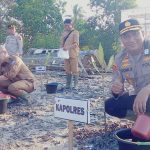 Kapolres Basel Hadiri Penanaman Mangrove Nasional di Desa Tukak, Toni : Ini Bentuk Sinergitas Kami Bersama TNI