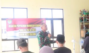 Satgas TMMD Kodim 0623/Cilegon Gelar Sosialisasi Wawasan Kebangsaan