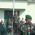 Kodim 0429/Lamtim Gelar Upacara Bendera 17-an