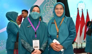 Pj Ketua TP PKK Takalar Bersama Sejumlah Pengurus Hadiri HKG PKK ke-51 di Medan    