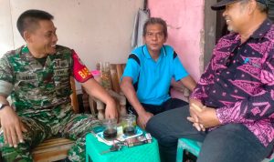 Babinsa Koramil 2303/Pulomerak, Komsos Terkait Kegiatan Siskamling
