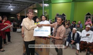 Pemprov. Babel Hadir untuk Warga Desa Sengir