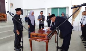 Mulkan Hadiri Pelantikan Pengambilan Sumpah Jabatan (PPPK) Tenga Teknis Formasi Tahun 2022
