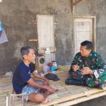 Babinsa Koramil 2306/Mancak, Giat Komsos Membahas Tentang Han Pangan
