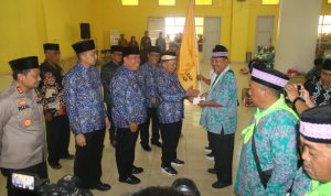 Dandim Bersama Forkopimda Lepas CJH Kabupaten Lamtim