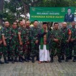 Dandim 0623/Cilegon Dampingi Danrem 064/MY Touring ke Koramil Jajaran Kodim 0623/Cilegon Cilegon