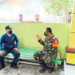 Babinsa Koramil 2307/Ciwandan, Komsos Membahas Tentang Kegiatan Gotong Royong
