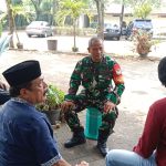 Babinsa Koramil 2303/Pulomerak, Komsos Menjaga Keamanan Lingkungan