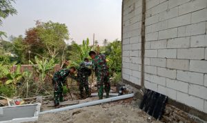 Satgas TMMD Kodim 0623/Cilegon, Berhasil Mengerjakan Sasaran Tambahan Fisik Sesuai Target