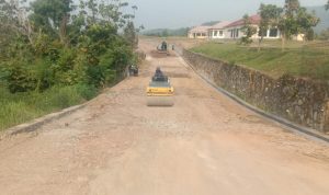 Sasaran Utama dan Tugu TMMD ke 116 Kodim 0623/Cilegon, Hampir Selesai di Kerjakan