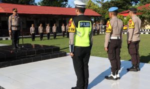 Launching Program Polisi RW, Polres Jeneponto Gelar Apel di Halaman Mapolres Jeneponto