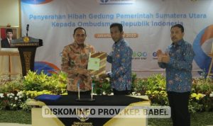 Pemprov Sumut Serahkan Hibah Gedung ke Ombudsman RI