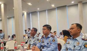 Abdul Aziz Kepala Rutan Kelas IIB Sukadana Hadiri Kegiatan Diseminasi Layanan Apostille di Bandar Lampung