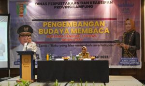 Riana Sari Arinal Bunda Literasi Lampung Buka Acara Pengembangan Budaya Membaca
