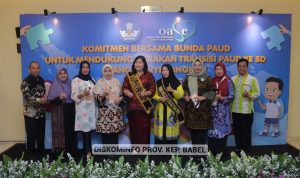 Maya Suganda Pasaribu Hadiri Acara Komitmen Bersama Bunda PAUD se-Indonesia 