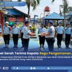 Serah Terima Kepala Regu Astekpam Rutan Sukadana Rupam III dan IV Gelar Apel Serah Teriama Tugas