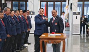 Arinal Djunaidi dilantik Sebagai Ketua Umum KONI Provinsi Lampung Masa Bakti 2023-2027