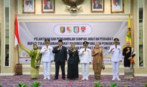Gubernur Arinal Djunaidi Lantik jabatan Penjabat Bupati 3 Kabupten 