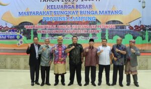 Arinal Djunaidi Hadiri Halalbihalal Tahun 2023 Bersama Keluarga Besar Sungkay Bunga Mayang 