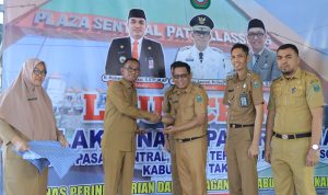 Tingkatkan PAD dari Sektor Pasar, Pj Bupati Takalar Resmikan Pasar Harian di Tiga Kecamatan